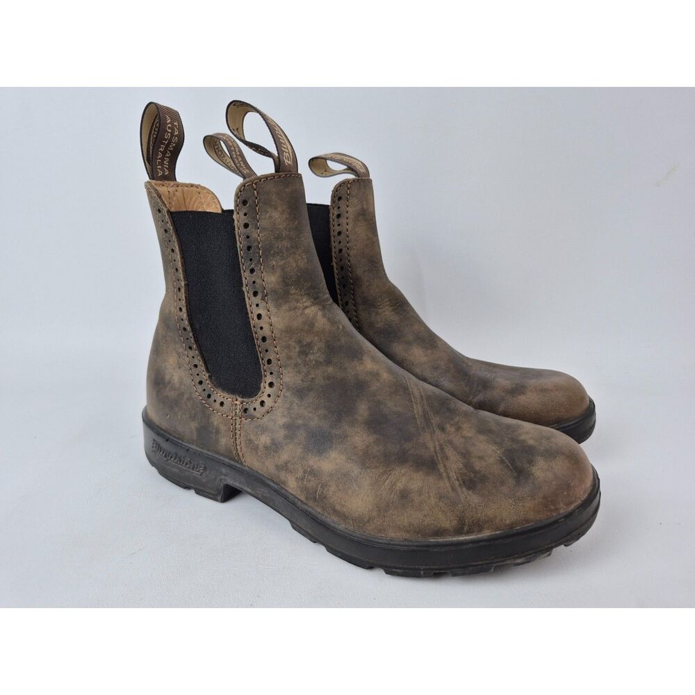 Blundstone Women's Rustic Brown 1351 Leather Chelsea Boots Size 6 AU/ 9 US